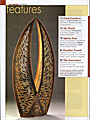 Southwest Art Magazine, Table of Contents page: Embrace
